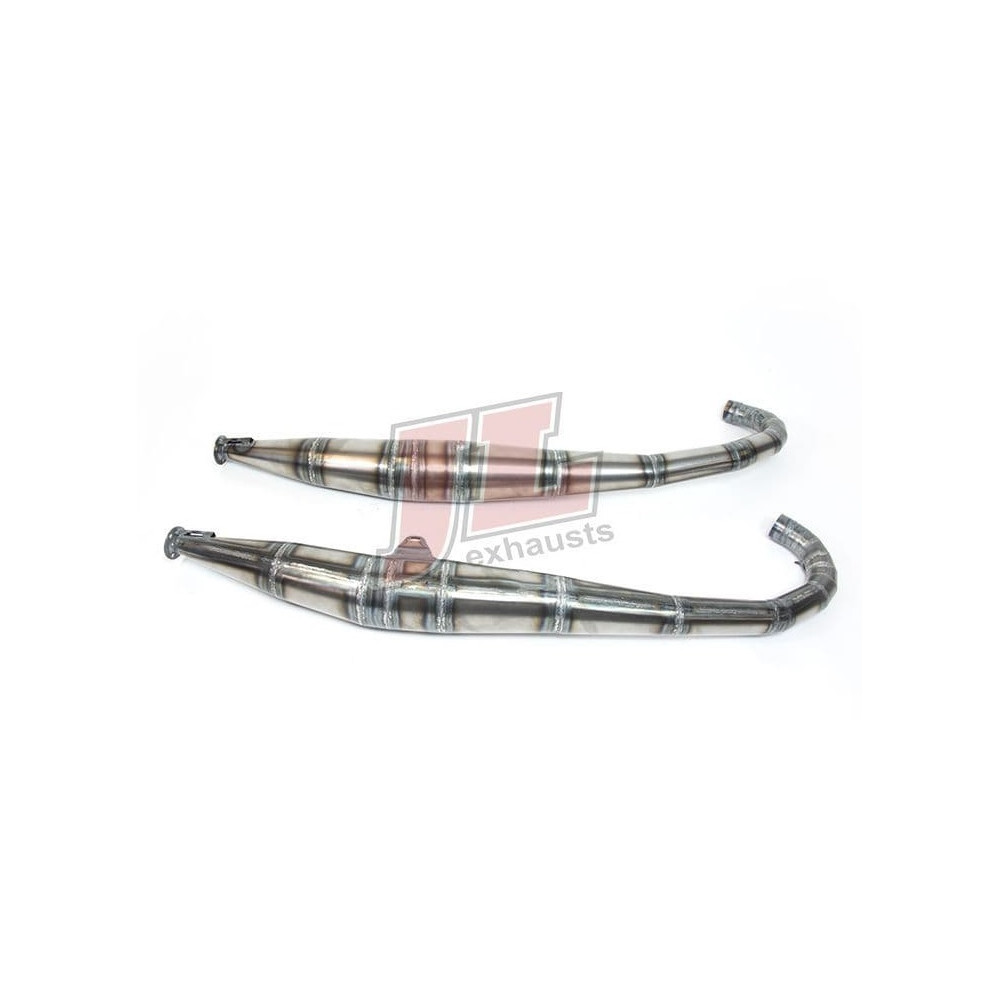 Echappement Jim Lomas acier avec silencieux Suzuki GT 500 et T500