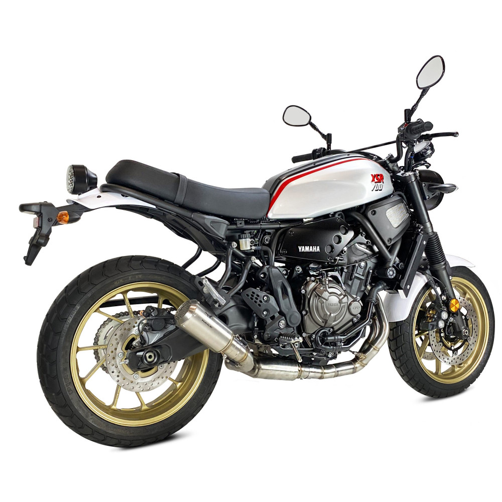 WEIQQI Housse De Protection Imperméable Pour Yamaha XSR 700 - Bâche Moto Anti-Pluie, Poussière, UV Et Neige, Orange