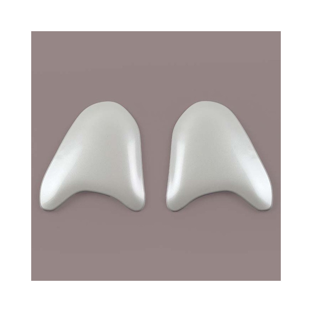 PLATINE ECRAN SAMZ CAFE RACER WHITE CASQUE JET ARAI 1 - AVSmoto Racing Parts 