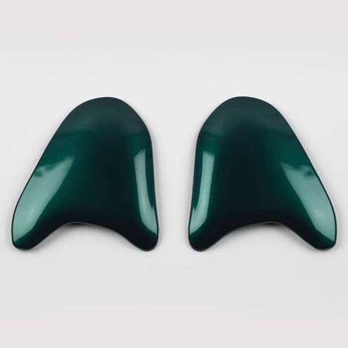 PLATINE ECRAN SAMZ CAFE RACER GREEN CASQUE JET ARAI 1 - AVSmoto Racing Parts 