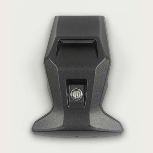 Ventilation arrière supérieure centrale ARAI Center Top Duct Frost Black pour casque MX-V ARAI 1 - AVSmoto Racing Parts 