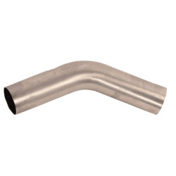 Tube inox 1mm 45° pour adaptation échappement Ø45mm