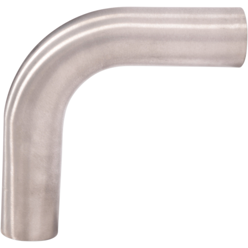 Tube inox 1mm 90° pour adaptation échappement Ø50mm