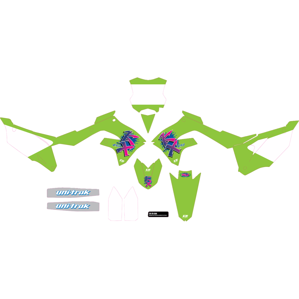 GRAPHIC KIT KX RETRO KX450