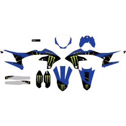 GRAPHIC KIT MONSTER ENERGY SLASH YAMAHA