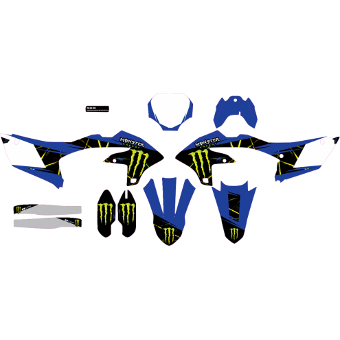 GRAPHIC KIT MONSTER ENERGY SLASH YAMAHA
