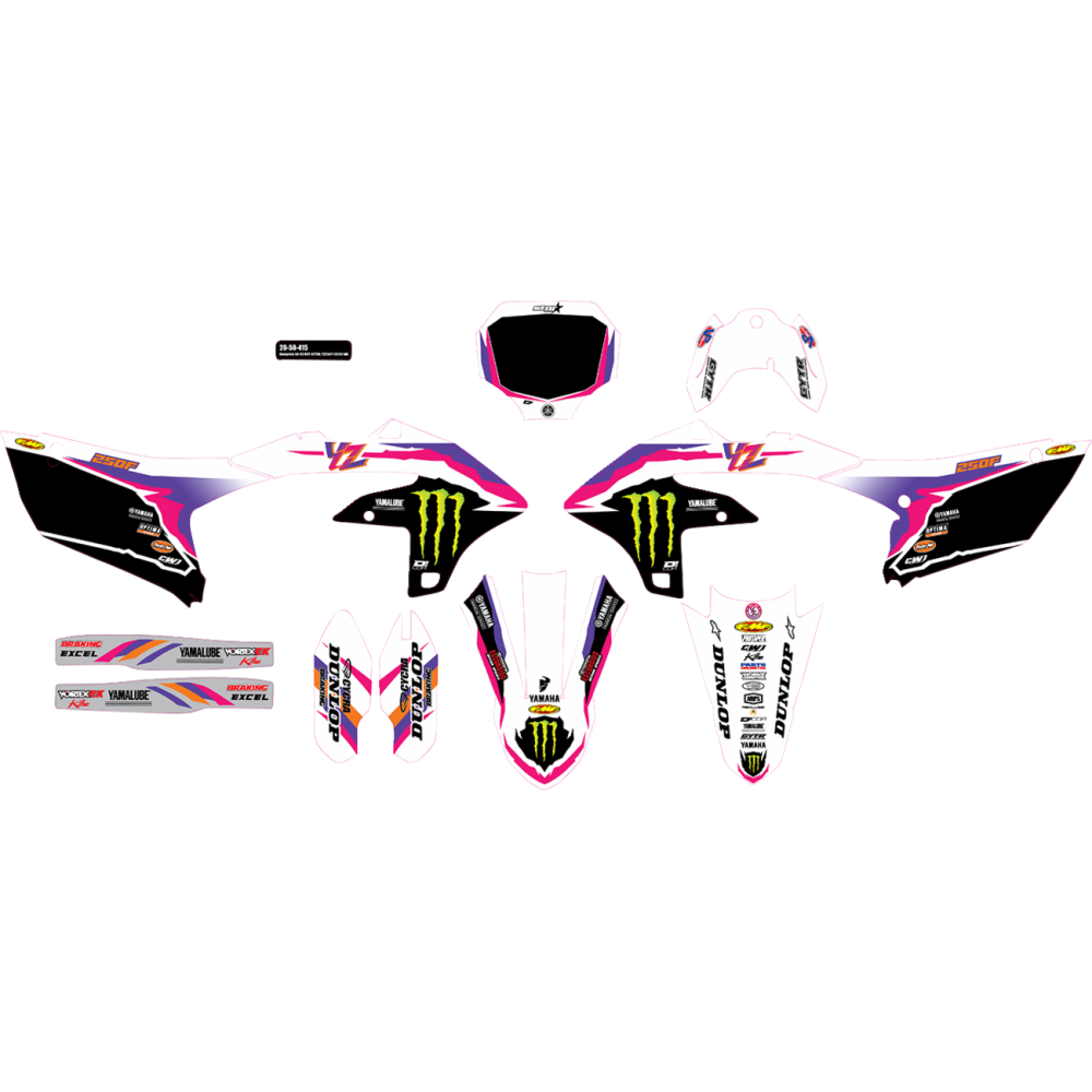GRAPHIC KIT MEY RETRO YZF250