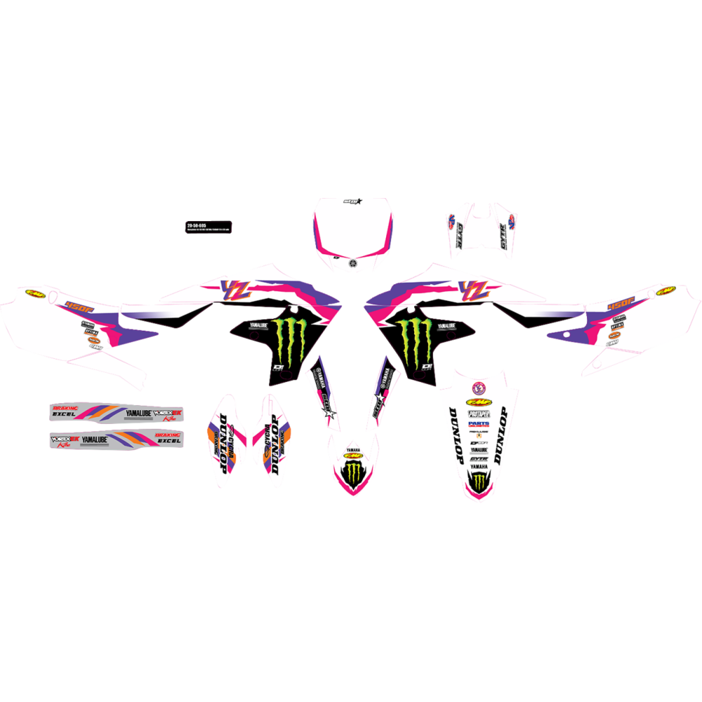 GRAPHIC KIT MEY RETRO YZ450