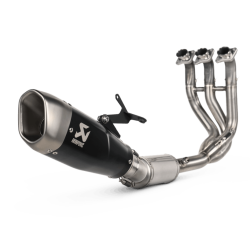 Ligne complète Akrapovic Titane, Triumph 660 Daytona 2024