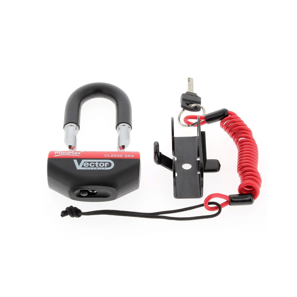 Antivol Bloque disque / Mini-U - LOCKFORCE Securit 16.5mm SRA avec