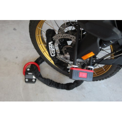 Antivol U VECTOR Speed Lock+ - Ø13mm / 146 x 184mm VECTOR 2 - AVSmoto Racing Parts 
