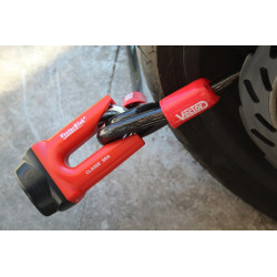 Cable antivol VECTOR Maxkabl - Ø18mm / 9m VECTOR 3 - AVSmoto Racing Parts 