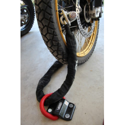 Chaîne antivol VECTOR Chain 14 - Ø14mm x 1,80m VECTOR 3 - AVSmoto Racing Parts  Chaîne antivol VECTOR Chain 14 - Ø14mm x 1,80m VECTOR 3 - AVSmoto Racing Parts