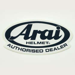 Autocollant ARAI "Authorized Dealer" ARAI 1 - AVSmoto Racing Parts 