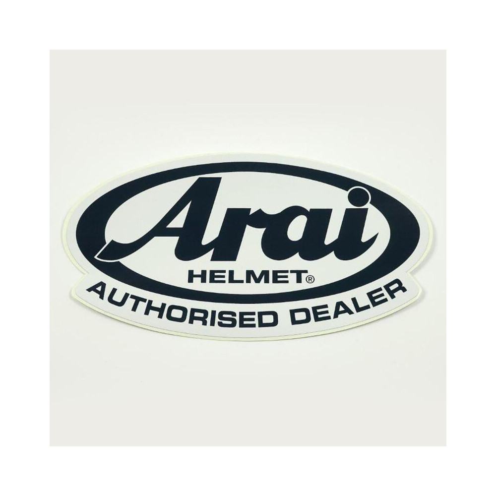 Autocollant ARAI "Authorized Dealer" ARAI 1 - AVSmoto Racing Parts 