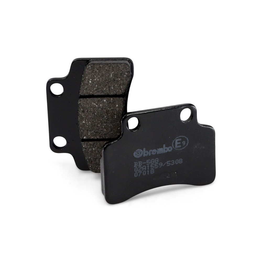 Plaquettes de frein BREMBO Scooter carbone céramique - 07018 Brembo 1 - AVSmoto Racing Parts 