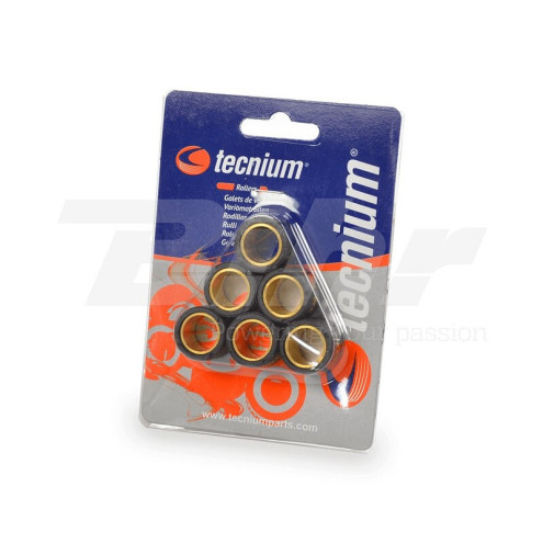 Jeu de galets TECNIUM 20x17mm 14gr - 6 pièces Tecnium 1 - AVSmoto Racing Parts 