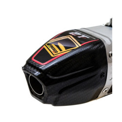 Casquette carbone FRESCO silencieux 2T FRESCO 1 - AVSmoto Racing Parts 