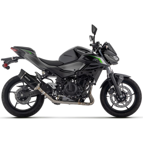 Silencieux Arrow Indy Race Evo Alu noir - Kawasaki Ninja et Z 500