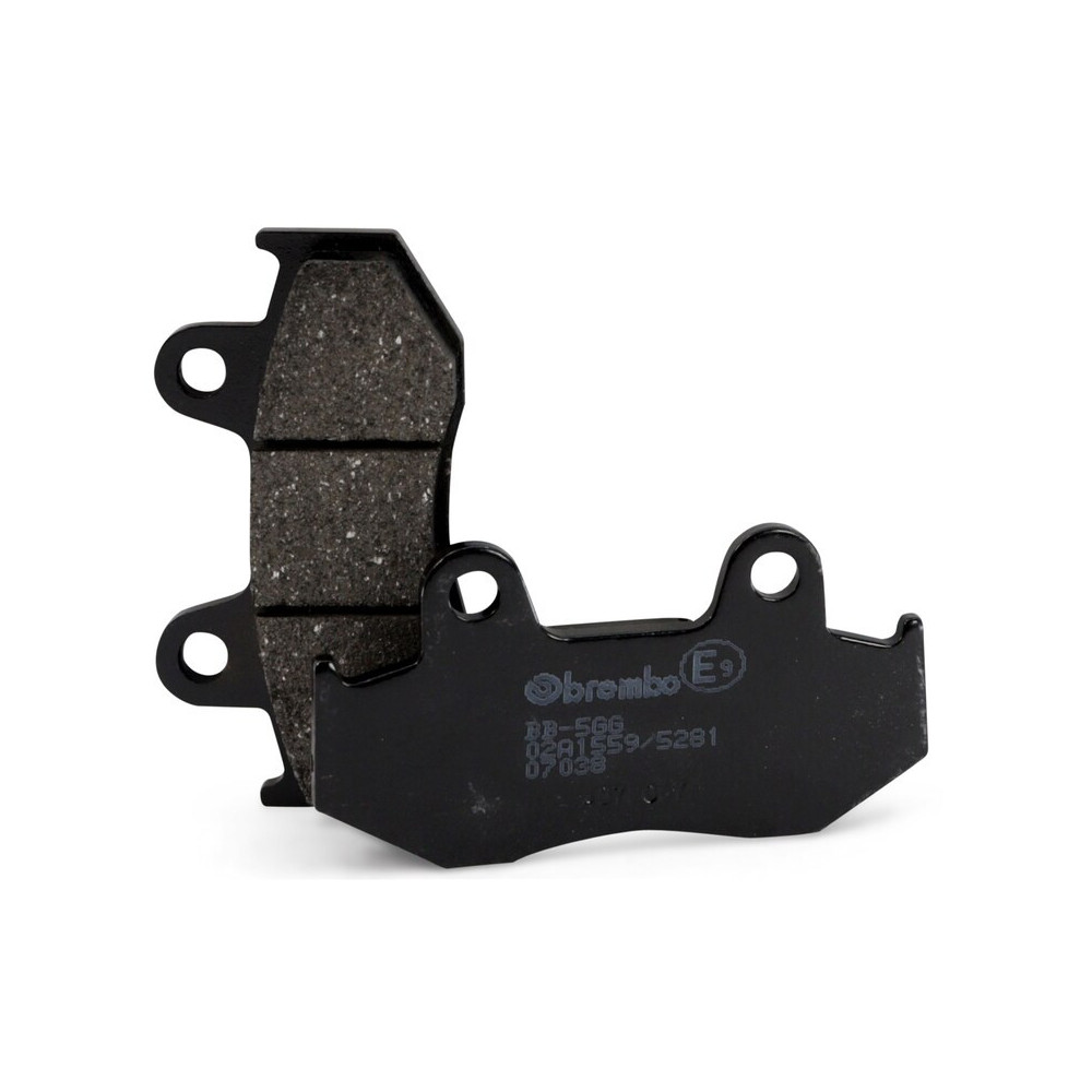 Plaquettes de frein BREMBO Scooter carbone céramique - 07038 Brembo 1 - AVSmoto Racing Parts 