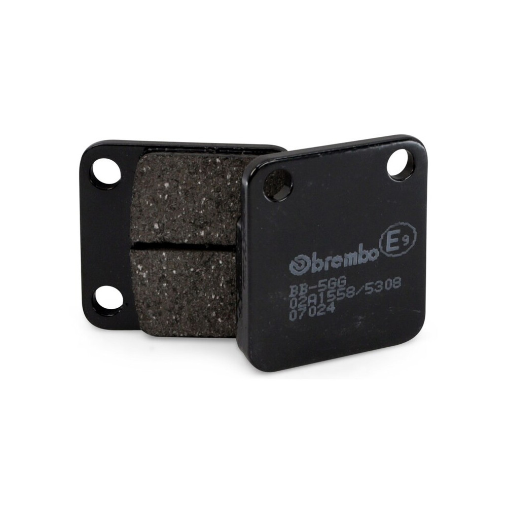 Plaquettes de frein BREMBO Scooter carbone céramique - 07024CC Brembo 1 - AVSmoto Racing Parts 