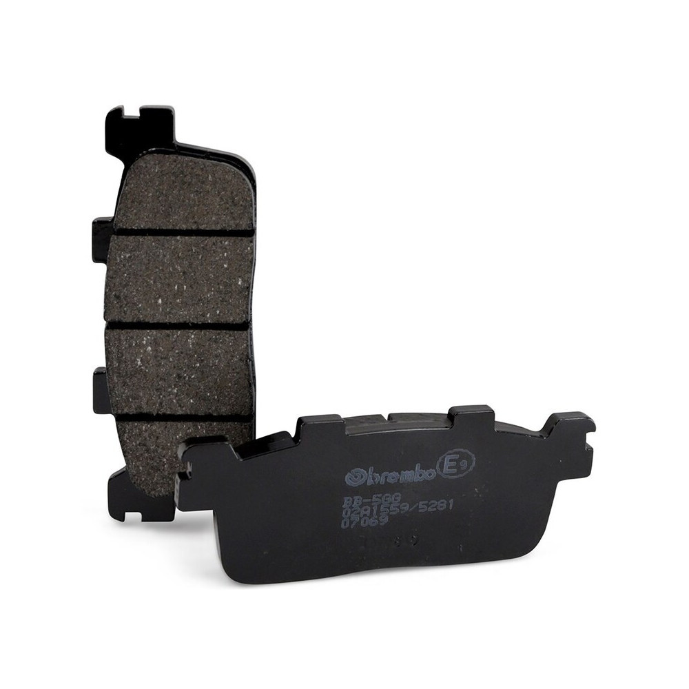 Plaquettes de frein BREMBO Scooter carbone céramique - 07069CC Brembo 1 - AVSmoto Racing Parts 