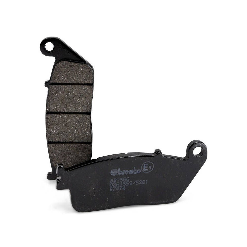 Plaquettes de frein BREMBO Scooter carbone céramique - 07074CC Brembo 1 - AVSmoto Racing Parts 