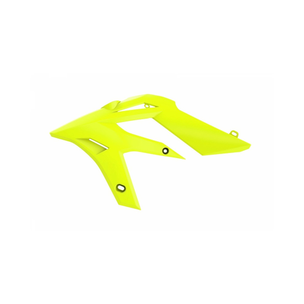 Ouïes de radiateur POLISPORT jaune fluo Beta Xtrainer Polisport 1 - AVSmoto Racing Parts 