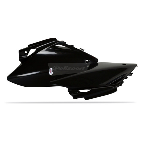 Plaques latérales POLISPORT noir Polisport 1 - AVSmoto Racing Parts 