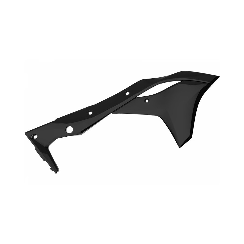 Ouïes de radiateur POLISPORT noir Kawasaki KX250F Polisport 1 - AVSmoto Racing Parts 