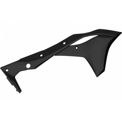 Ouïes de radiateur POLISPORT noir Kawasaki KX250F Polisport 1 - AVSmoto Racing Parts 