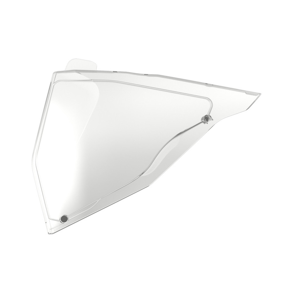 Cache boîte à air POLISPORT transparent KTM SX/SX-F Polisport 1 - AVSmoto Racing Parts 