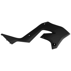 Ouies de radiateur POLISPORT noir Kawasaki KX125/250 Polisport 1 - AVSmoto Racing Parts 