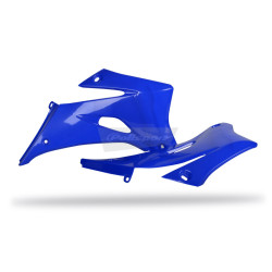 Ouïes de radiateur POLISPORT bleu Yamaha WR250F/WR450F Polisport 1 - AVSmoto Racing Parts 