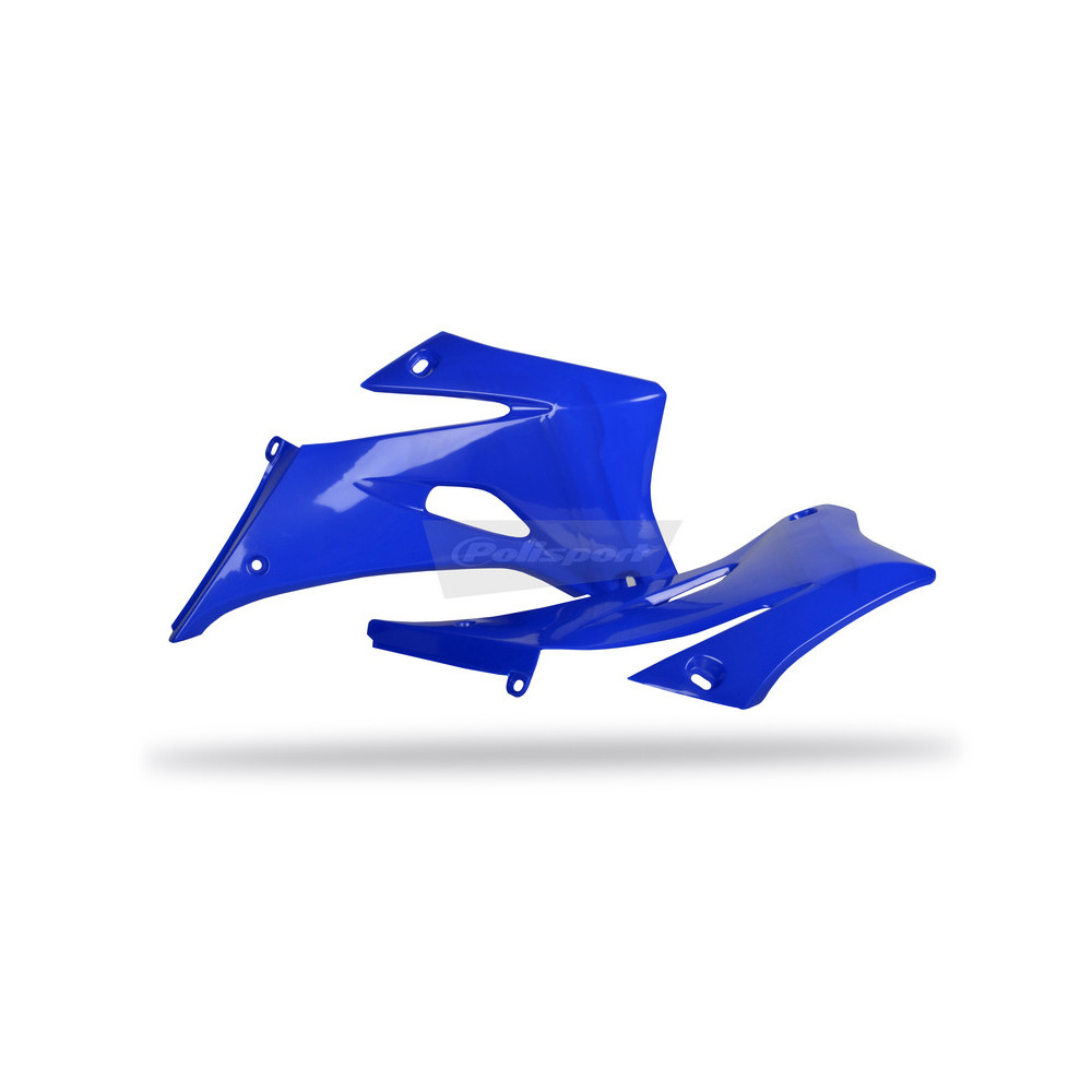 Ouïes de radiateur POLISPORT bleu Yamaha WR250F/WR450F Polisport 1 - AVSmoto Racing Parts 