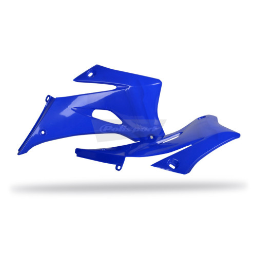 Ouïes de radiateur POLISPORT bleu Yamaha WR250F/WR450F Polisport 1 - AVSmoto Racing Parts 