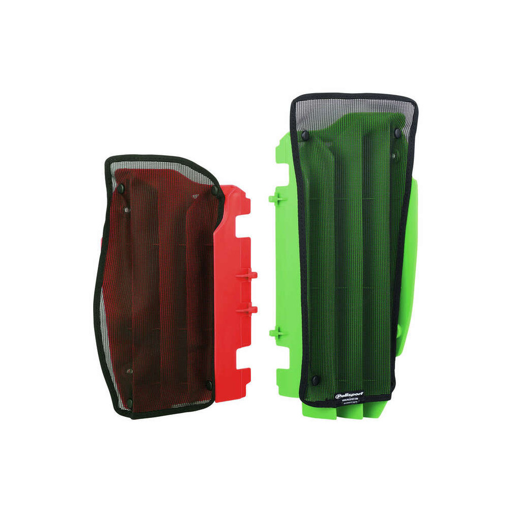 Filet cache radiateur POLISPORT noir Honda CRF450R Polisport 1 - AVSmoto Racing Parts 