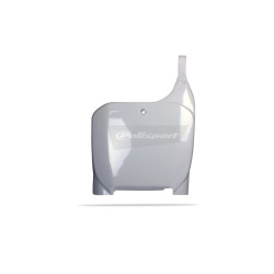 Plaque numéro frontale POLISPORT blanc Honda Polisport 1 - AVSmoto Racing Parts 