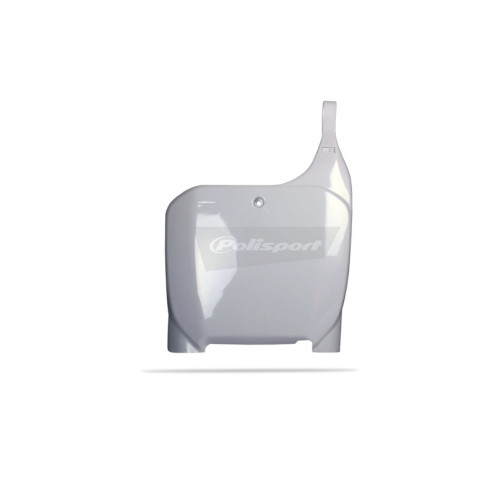 Plaque numéro frontale POLISPORT blanc Honda Polisport 1 - AVSmoto Racing Parts 