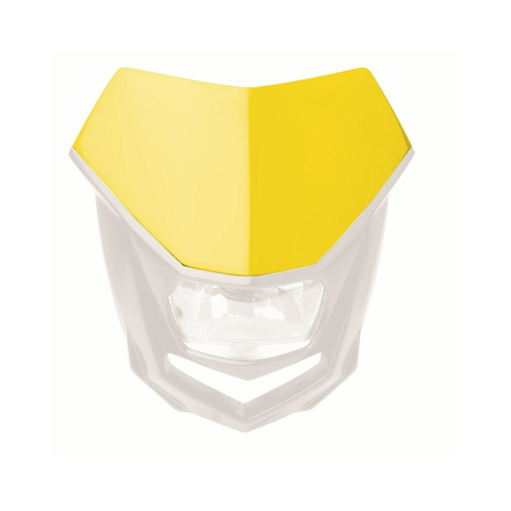 Plaque phare amovible POLISPORT Halo jaune RM Polisport 1 - AVSmoto Racing Parts 