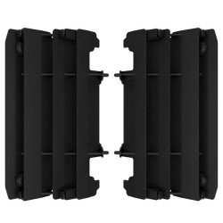 Protection de radiateur POLISPORT noir Polisport 1 - AVSmoto Racing Parts 