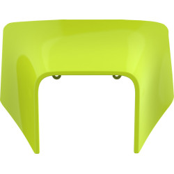 Plaque phare POLISPORT jaune fluo Husqvarna Polisport 1 - AVSmoto Racing Parts 