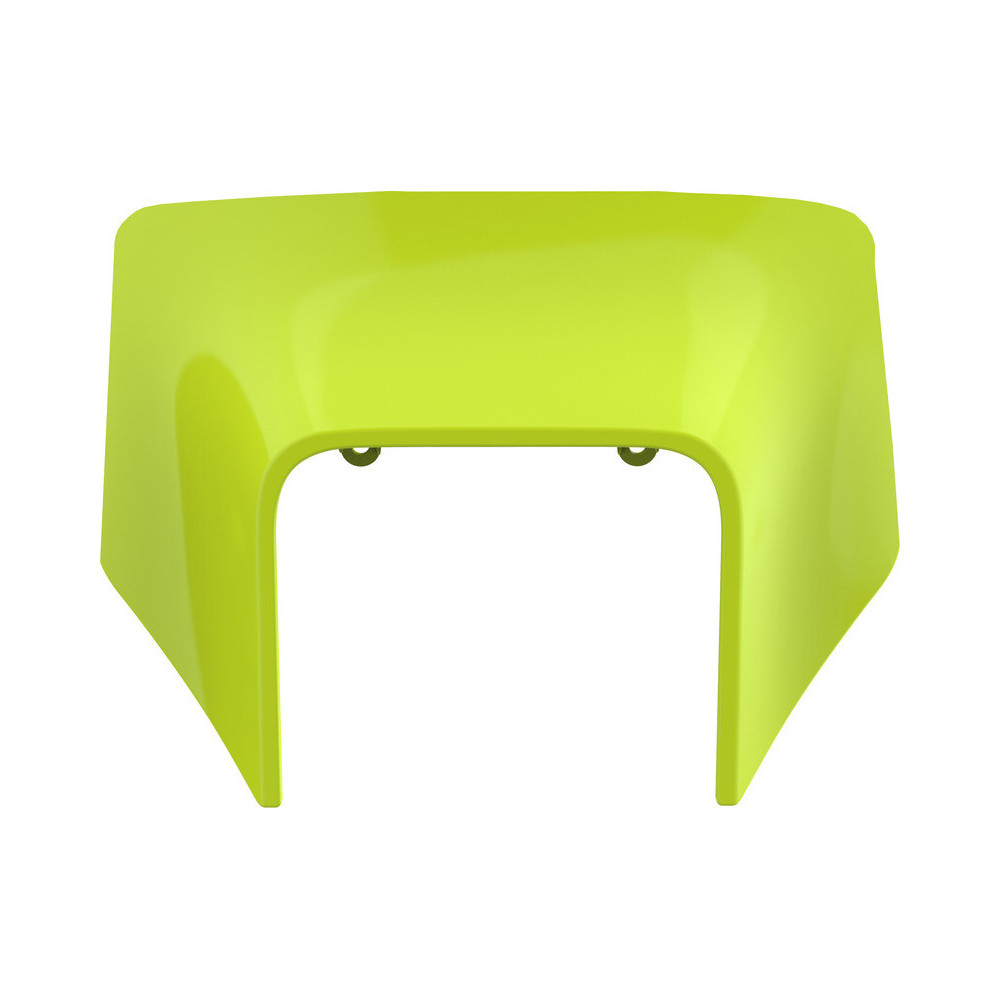 Plaque phare POLISPORT jaune fluo Husqvarna Polisport 1 - AVSmoto Racing Parts 