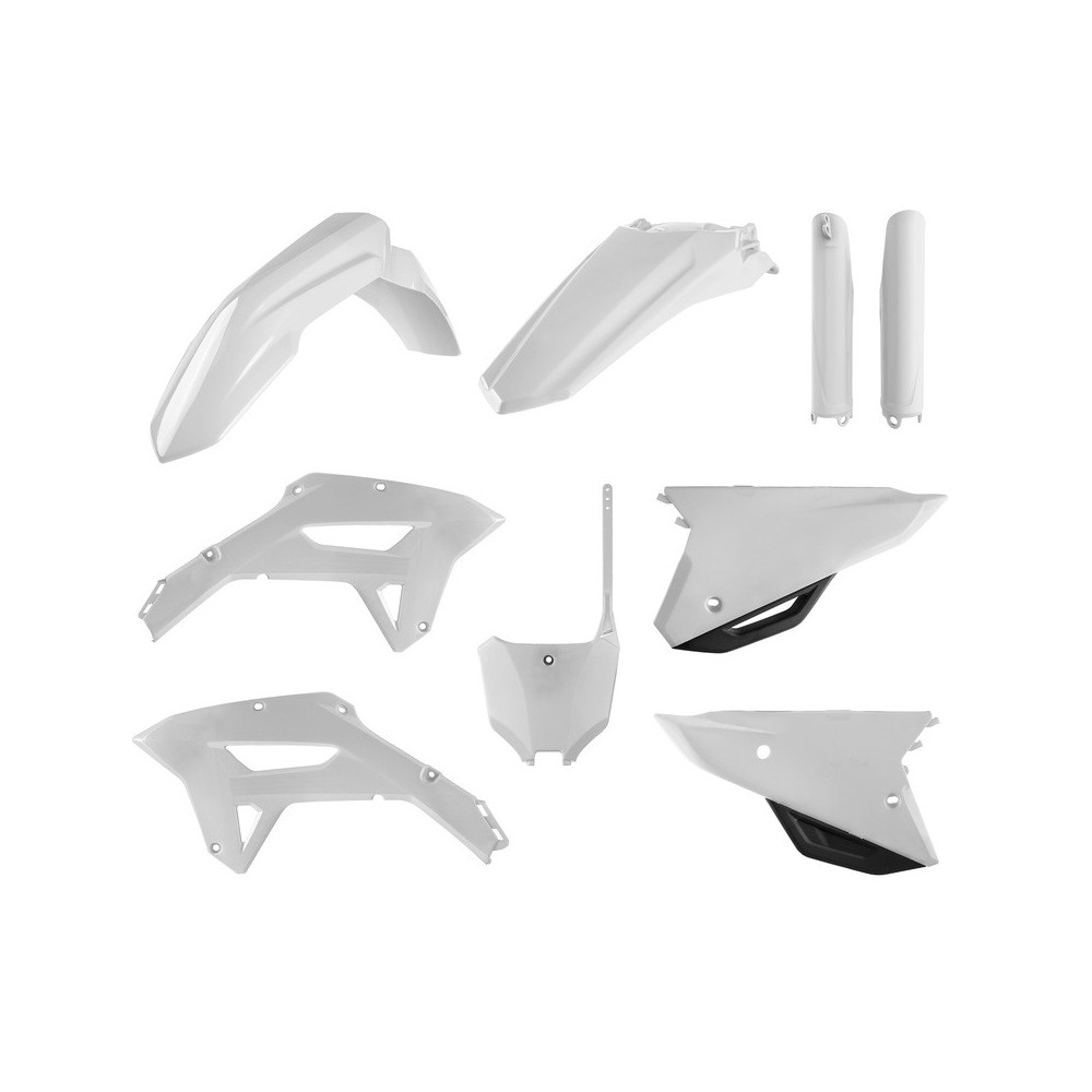 Kit plastiques POLISPORT - blanc (21-22) Honda CRF450RX Polisport 1 - AVSmoto Racing Parts 