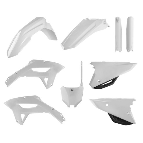 Kit plastiques Polisport blanc - Honda CRF 250/450 RX