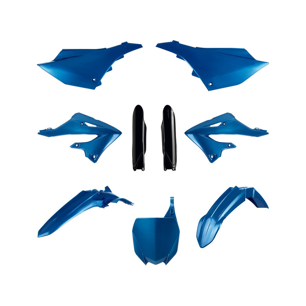 Kit plastique POLISPORT - bleu Yamaha YZ125/250 Polisport 1 - AVSmoto Racing Parts 