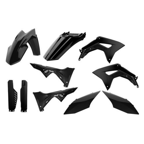 Kit plastique POLISPORT noir - Honda CRF 150L Polisport 1 - AVSmoto Racing Parts 