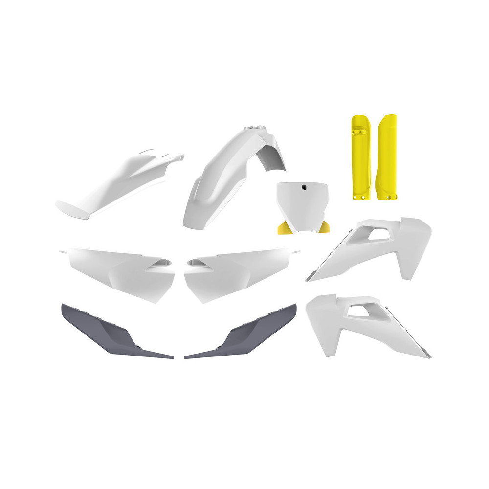 Kit plastique POLISPORT couleur O20 Polisport 1 - AVSmoto Racing Parts 