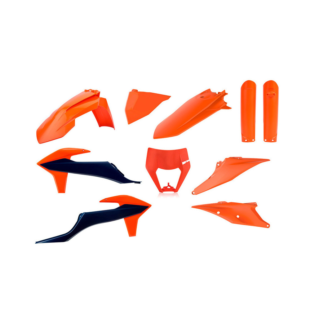Kit plastique POLISPORT OEM - KTM EXC/EXC-F Polisport 1 - AVSmoto Racing Parts 