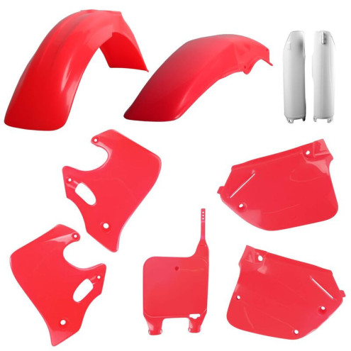 Kit plastiques POLISPORT couleur origine - Honda CR125/250 Polisport 1 - AVSmoto Racing Parts 